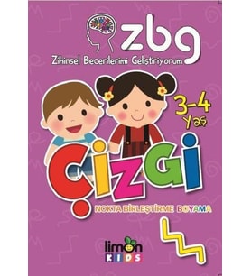 ZBG ÇİZGİ 3-4 YAŞ - LİMON KİDS