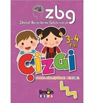 ZBG ÇİZGİ 3-4 YAŞ - LİMON KİDS