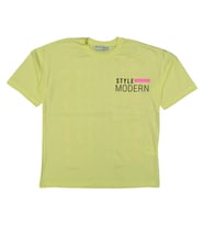 Kız Çocuk Style Modern Tişört  BGL-ST04446 (Sarı)