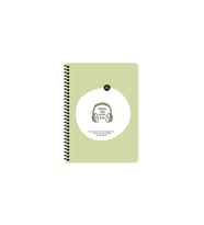 Hisli Şeyler 16,5*22,5 80Yp.Çiz.Stickerli Defter - Dinlenmek İstiyorum