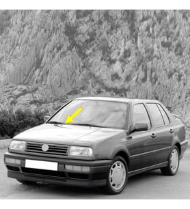 VW Vento 1992-1998 Ön Sağ Yolcu Taraf Silecek Kolu 1H1955410B (Siyah)