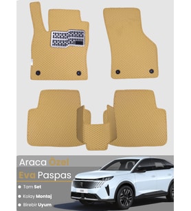 PEUGEOT 3008 (2024-2025) Uyumlu EVA Paspas Tam Set–Araca Özel,Oto Paspas