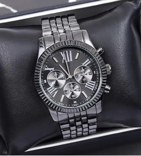 Özel Kutulu Yeni Sezon Siyah M Kors Model Metal Unisex Kol Saati Garantili Kuponlu Avantajlı Sınırlı Sayıda Özel Üretim Erkek Arkadaşa Babaya Sevgiliye Özel Kutusunda Hediyelik Ürün