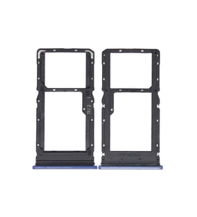 Redmi Note 10 5G Sim Yuvası Sim Kart Tepsisi Sim Çekmecesi Mavi