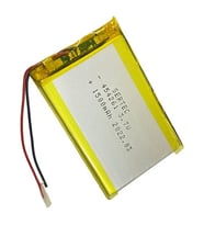 454261 3.7V 1500 MAh Li-Polymer Pil (Devreli/1.5A)