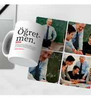 Öğretmenler Günü Özel Kupa Bardak, İsme Özel Kupa Bardak, 24 Kasım Öğretmenlere Hediye Bardak