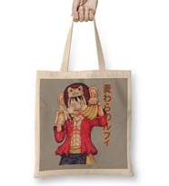 Monkey D Luffy Cute Banana Edition Bez Çanta Uzun Saplı
