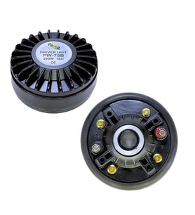 Pawer PW-75B 75 Watt 16 Ohm Driver Unit Profesyonel Cami ve Horn Hoparlör Sürücü Ünitesi