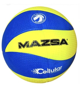 Mazsa Vb-Krc05001 Celluler Rubber Voleybol Topu (Mavi-Sarı)