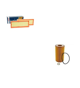 Bosch Filtre Bakım Seti Mercedes CLK 320 C209 2003-2009 Dizel Hava + Yağ filtre