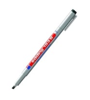 EDDİNG 153B ASETAT KALEMİ 1-3mm SİYAH
