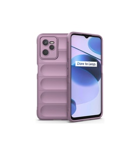 Realme C35 Kılıf Optimum Silikon - Mor