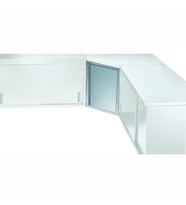 Electrolux Professional Duvar Dolabı, Köşe Tip, 1 Raflı, 1 Çarpar Kapılı PAB800LCN