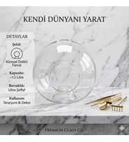 Kendi Dünyanı Yarat: Ultra Şeffaf Küresel Camın Büyüsü!