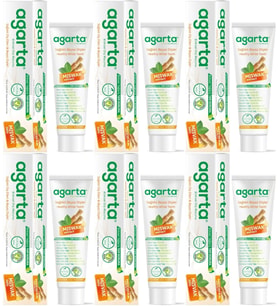 Agarta Doğal Diş Macunu 100ML Misvak özlü (6 Lı Set)
