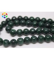 Malakit Taşı Royal Quality YARIM Dizi 7-8mm (18cm uzunluğundadır)