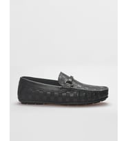 Hakiki Deri Siyah Erkek Loafer