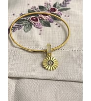 Nazar Boncuğu Model Charm 925 Ayar Gümüş Ajda Bilezik