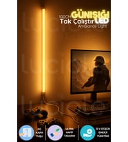 Şerit LED Mood Light Serisi  100 cm 3200K Günışığı LED Bar – Aç Kapa Anahtarlı Tak Çalıştır Lamba