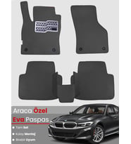 BMW 3 SERİSİ G20 SEDAN (2018-2024) Uyumlu EVA Paspas Tam Set–Araca Özel,Su Geçirmez