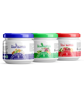 NLife 3 Lü Butter Set Hair Butter Vov Butter Skin Butter Komple Bakım 190x3 ml