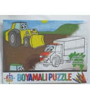 Cs Toys Boyamalı Puzzle 35 Parça