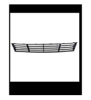 BMW F 01-LCI 2012-2015 Tampon Izgarası F01 LCI Ön Orta 51117295273 Wender