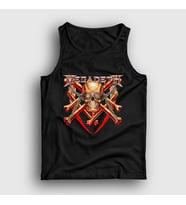 Presmono Unisex Siyah Bones Megadeth Atlet 65390tt