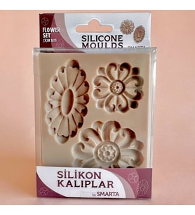 Smarta Silikon Kalıp Çiçek Seti SK1013040