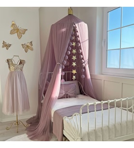 Pamuka Tül Cibinlik Deluxe Dusty Lilac