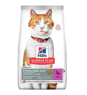 Hills Sterilised Kisirlastirilmis Ördekli Kedi Mamasi 3 Kg