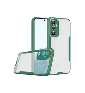 Newface Samsung Galaxy A14 4G Kılıf Platin Silikon - Yeşil
