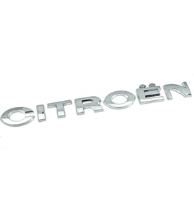 CİTROEN C5  -  C5 ve CİTROEN YAZISI BAGAJ KAPUTU ÜZERİ