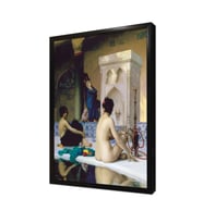 After The Bath Painting Çerçeveli Mdf Tablo