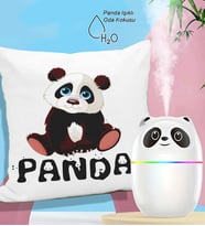 Sevimli Panda H2o Işıklı Buhardanlık Oda Kokusu & Yastık