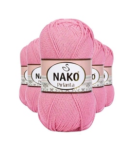 Northcity 5 Adet Pırlanta Amigurumi El Örgü İpi Yünü Pembe 6740