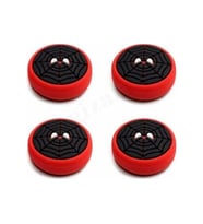 Ps5/Ps4/Ps3 Dualsense Analog Koruyucu Spider Man Desenli (Siyah)
