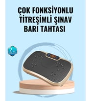 Evde Spor İçin Titreşimli Plate Fitness Platformu