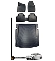 Bmw F30 2011+ 3D Havuzlu Paspas Ve Bagaj Havuzu İkili Set