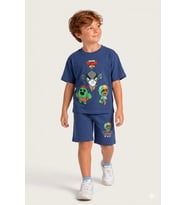 Cg Kids Brawl Stars Erkek Çocuk Tshirt & Şort Alt Üst Takım