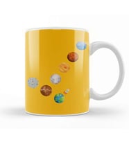 Planets Kupa Bardak Porselen