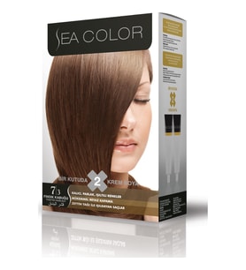 Sea Color Saç Boyası 7/3 Fındık Kabuğu