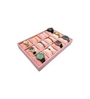 Saat Ve Bileklik Tablası 12 li Pembe