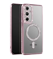 Samsung Galaxy S26 Plus Joke Simli Magneticsafe Kılıf - Pembe