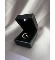 Ay Model Ayarlanabilir 925 Ayar Gümüş Yüzük