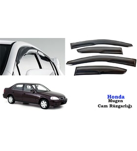 Honda Civic Mugen Cam Kenar Rüzgarlığı 1996-2000
