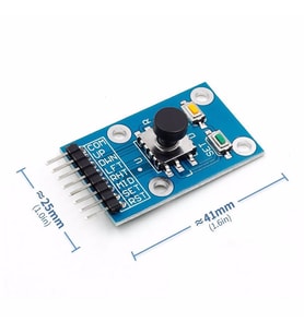 Navigasyon Joystick Modülü 4 Yön 3 Kullanıcı Butonu Kumanda Kol