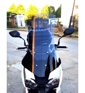 MOTOCAM RKS Freccia Ön Cam 2022-2026 Model 75cm Alt Geniş Füme Renkli 4mm UZUN