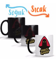 Space Ghost Hanna Barbera Sihirli Kupa Bardak Porselen