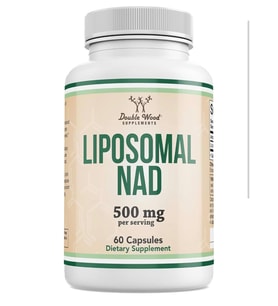 Liposomal Nad + Bamboo Extract 500 mg 60 Capsules